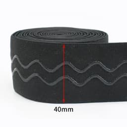 2/5Meters 10-50mm Silicone Elastic Band for Underwear Non-slip Bra Rubber Tape Waist Belt Stretch Ribbon DIY Sewing Accessories