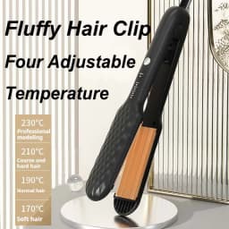 Hair Iron 3D Hair Crimper Professional Volumizing Curling Iron Corn Perm Fluffy Splint Flat Iron Hair Styling Tools