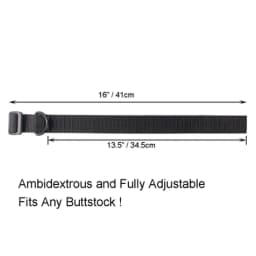 Multifunction Airsoft Tactical ButtStock Sling Adapter Rifle Stock Gun Strap Rope Strapping Belt Mount Hunting for AR15 HK416