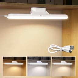 LED Makeup Light Rechargeable Magnetic Eye Protection Mirror Lamp Touch Wall Lights 30CM For Selfie Wardrobe Bathroom Lighting