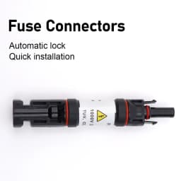 1000V DC 10A 15A 20A Solar Panel Photovoltaic Fuse Connectors For Industrial And Commercial Solar Power Generation