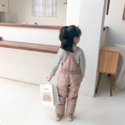Children Winter Warm Overalls Girls & Boys Winter Thick Pants Cotton Filling Kids Overalls Toddler Baby Ski jumpsuit 1-5 years
