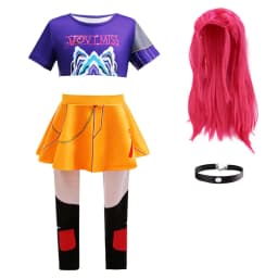 3PS girl suit Korean trend hip-hop role play costume Birthday party stage performance costume Halloween carnival children's cost