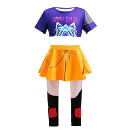 3PS girl suit Korean trend hip-hop role play costume Birthday party stage performance costume Halloween carnival children's cost