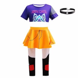 3PS girl suit Korean trend hip-hop role play costume Birthday party stage performance costume Halloween carnival children's cost