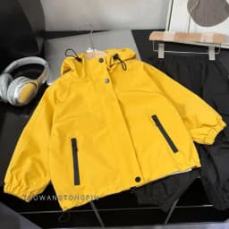 Spring Kid Jackets for Baby Boys Windproof Rainproof Hooded Kids Boy Outerwear Windbreaker Fall Casual Girl Coats Clothing 2-11Y