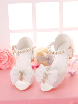 Girls' Dress Sandals For Formal Occasions, Children High Heels For /Models Performance And Fashion Show