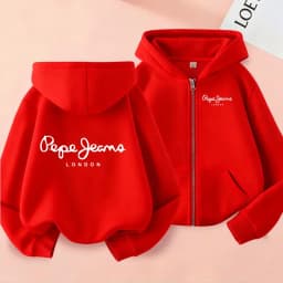 Children's Cardigan Hoodie Zipper Style Sweatshirt Boys Girls3-12Yrs Brand Sports Top Casual Fashion Charming Loose Coat Clothes