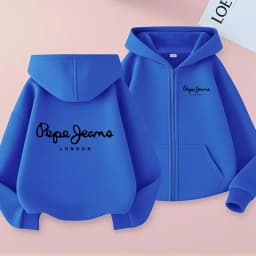 Children's Cardigan Hoodie Zipper Style Sweatshirt Boys Girls3-12Yrs Brand Sports Top Casual Fashion Charming Loose Coat Clothes