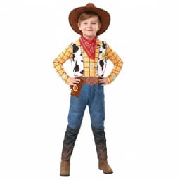 Boys Halloween Cosplay 3PCS Buzz Jumpsuit With Mask Wings Woody Cowboy Costume Stage Performance Birthday Party Role Play Outfit