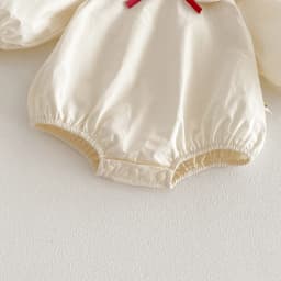 New Style One-Piece Baby Dress with Trendy Collar and Bag on the Back, Suitable for Spring and Autumn Seasons