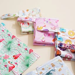 10 Pcs Multicolor Diaper Storage Bags, Washable Reusable Wet Dry Bag with Double Opening & Zipper, Large Capacity Wet-Dry Bag