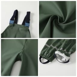 HONEYKING Children's PU Waterproof Rain Pants Toddler Baby Boys Girls Jumpsuit Rompers Kids Rain Overalls Suspenders Pants