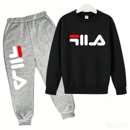 2025 Spring and Autumn Children's Boys and Girls Casual Sports Top + Pants 2-piece Girl Suit 3-14 Years Old Outdoor Jogging Suit