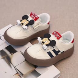 2026 Children's New Casual Shoes Girls Fashion Sneakers Cute Cartoon Boys Sport Shoes Anti-slip Soft Sole Kids Board Shoes