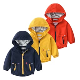 High Quality Spring Autumn Boys Coat Cartoon Car Hooded Zipper Sport Coat For 2-6 Years Kids Children Present Windbreaker