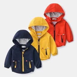 High Quality Spring Autumn Boys Coat Cartoon Car Hooded Zipper Sport Coat For 2-6 Years Kids Children Present Windbreaker