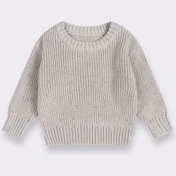 New Autumn Girls Sweater Kids Sweaters Chunky Knit Brief Spring Winter Sweaters Long Sleeve Boys Pullover Warm Knit Baby Clothes