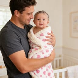 Winter Newborn Baby Swaddle Blanket Double Layer Thickened Flannel Lamb Wool Blankets Baby Bedding Stroller Cover Baby Items