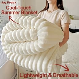 Throw Blanket All Season Soft Plush Cozy Bed Blanket Multifunctional Lightweight Warm Couch Blanket for Sofa Bed Travel