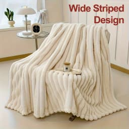 Throw Blanket All Season Soft Plush Cozy Bed Blanket Multifunctional Lightweight Warm Couch Blanket for Sofa Bed Travel