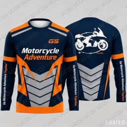 2026 GS Adventure Motorcycle Long Sleeve Jersey Quick Dry Breathable Moto Riding Shirt Outdoor Touring Motocross Tee Kids/Adult