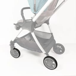 Buggy Tire Custom For Triv Front Or Rear Wheel PU Tubeless Tyre Cover With Tread DIY Compatible Baby Stroller Accessories