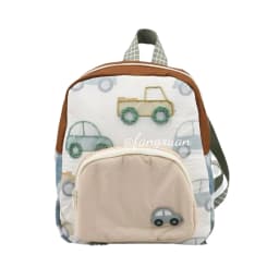 Personalized Kids' Backpack with Car Embroidery - Toddler Diaper Bag, Walking Bag for Boys & Girls, Cute School Traval Bag