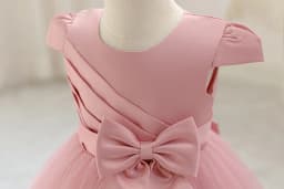 New Pengpeng Birthday Dress Skirt Children Princess Dress Lace Princess Performance Dress Skirt Embroidery Dress Three-Dimension