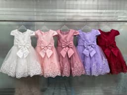New Pengpeng Birthday Dress Skirt Children Princess Dress Lace Princess Performance Dress Skirt Embroidery Dress Three-Dimension