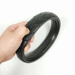 Buggy Tire For Uppababy Alta Cruz V1 Pushchair Front or Back Wheel PU Tubeless Tyre Cover Replacement Baby Stroller Accessories