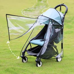 Stroller Accessories Rain Cover for Babyzen Yoyo Baby Yoya Plus Windproof Waterproof Infant Pram Pushchair Universal Raincoat