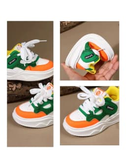 Children Shoes 2025 New Spring Toddler Kids Sport Shoes Soft Sole Breathable Outdoor Tennis Fashion Boys Sneakers