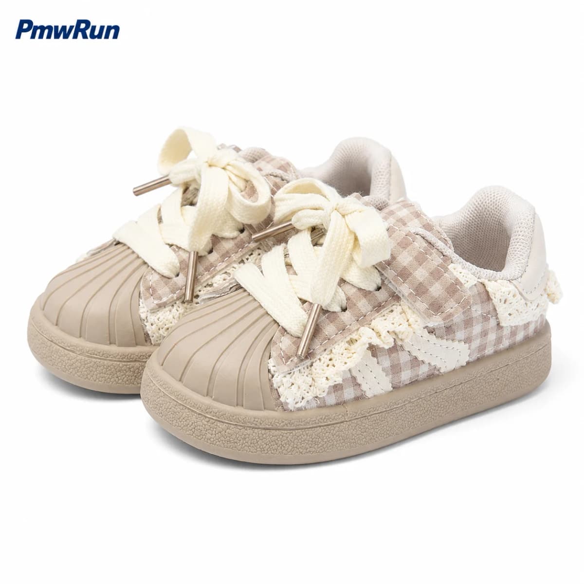 Korean Style Sport Shoes For Children Ergonomics Anti-slippery Kid's Sneakers Trend Fashion Boy's Girl's Running Footwear