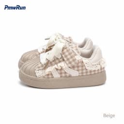 Korean Style Sport Shoes For Children Ergonomics Anti-slippery Kid's Sneakers Trend Fashion Boy's Girl's Running Footwear