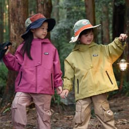 Unisex Hiking Jacket Waterproof Autumn Kid Windbreaker Outdoor Hooded Coats Girls Jacket Boys Fishing Camping Climbing Outerwear