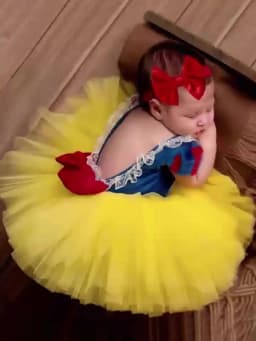 Newborn bowknot Tulle princess dress with bow headband newborn girl photoshoot outfits 1 month 100 days baby photo props