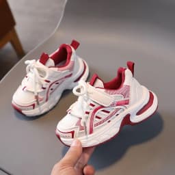 2026 New Autumn Children Shoes For Boys Mesh Breathable Kids Sport Shoes Non-slip Fashion Toddler Girls Sneakers EU 21-30