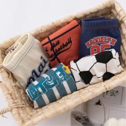 Children's Underwear Cotton Boxer Shorts for Boys and Teenagers Boxer Shorts 5-Pack