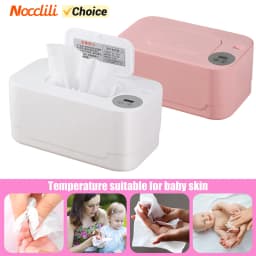 LED Display Baby Wipe Warmer Heater Wet Towel Dispenser Portable USB Charge Baby Wipe Warmer Napkin Heating Box Home/Car Use