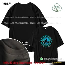 TESM Men Cotton T-Shirt Men Women Summer Streetwear Fashion Short Sleeve Couple Parent-Child Casual Cotton Tee