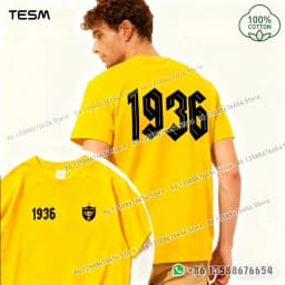 TESM Men Cotton T-Shirt Men Women Summer Streetwear Fashion Short Sleeve Couple Parent-Child Casual Cotton Tee