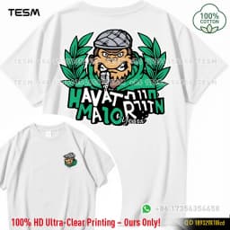 TESM Men Cotton T-Shirt Men Women Summer Streetwear Fashion Short Sleeve Couple Parent-Child Casual Cotton Tee