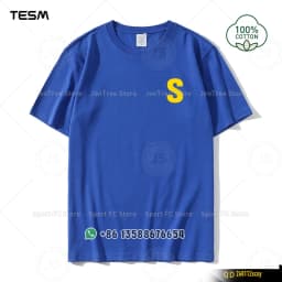 TESM Men Cotton T-Shirt Men Women Summer Streetwear Fashion Short Sleeve Couple Parent-Child Casual Cotton Tee