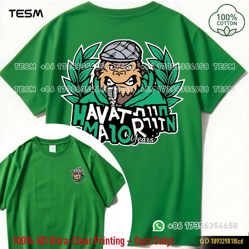 TESM Men Cotton T-Shirt Men Women Summer Streetwear Fashion Short Sleeve Couple Parent-Child Casual Cotton Tee
