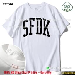 TESM Men Cotton T-Shirt Men Women Summer Streetwear Fashion Short Sleeve Couple Parent-Child Casual Cotton Tee