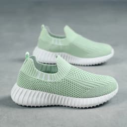 Running Sport Shoes Kids Shoes Boys Children Socks Sneakers Big Girls Breathable Mesh School Shoe Soft Sole Casual Walking Tenis
