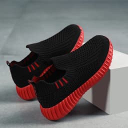 Running Sport Shoes Kids Shoes Boys Children Socks Sneakers Big Girls Breathable Mesh School Shoe Soft Sole Casual Walking Tenis