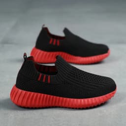 Running Sport Shoes Kids Shoes Boys Children Socks Sneakers Big Girls Breathable Mesh School Shoe Soft Sole Casual Walking Tenis