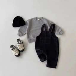 3029 Korean Style Corduroy Baby Crawling Pants Spring Autumn Casual Overalls Multi-Color Toddler Kids Fashionable Clothing